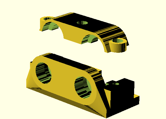 Prusa_Graber Dual Extruder mount