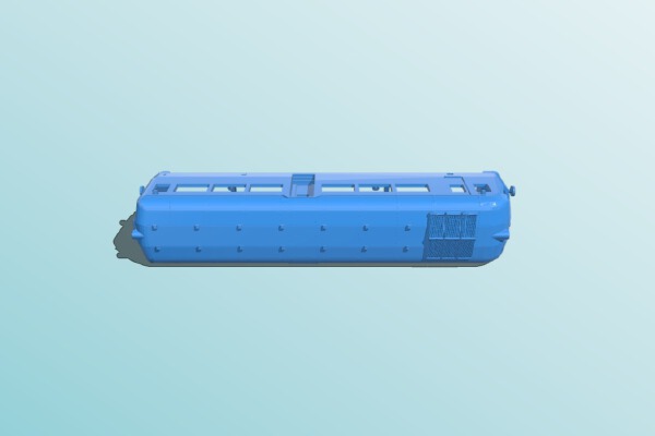 TGR DP Class Railcar | 3d print model