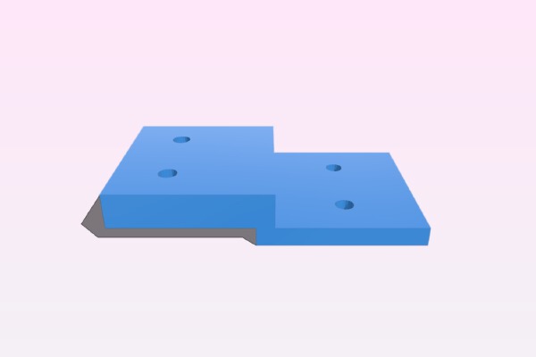 X End Stop Re-locator Extender | 3d print model