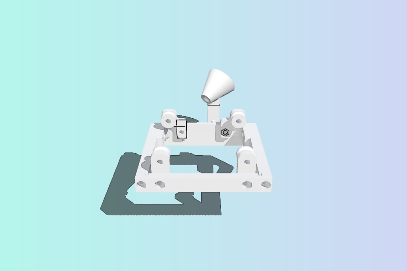 Prusa i3 Bq new Filament Suport
