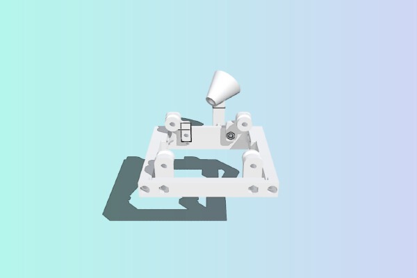 Prusa i3 Bq new Filament Suport | 3d print model