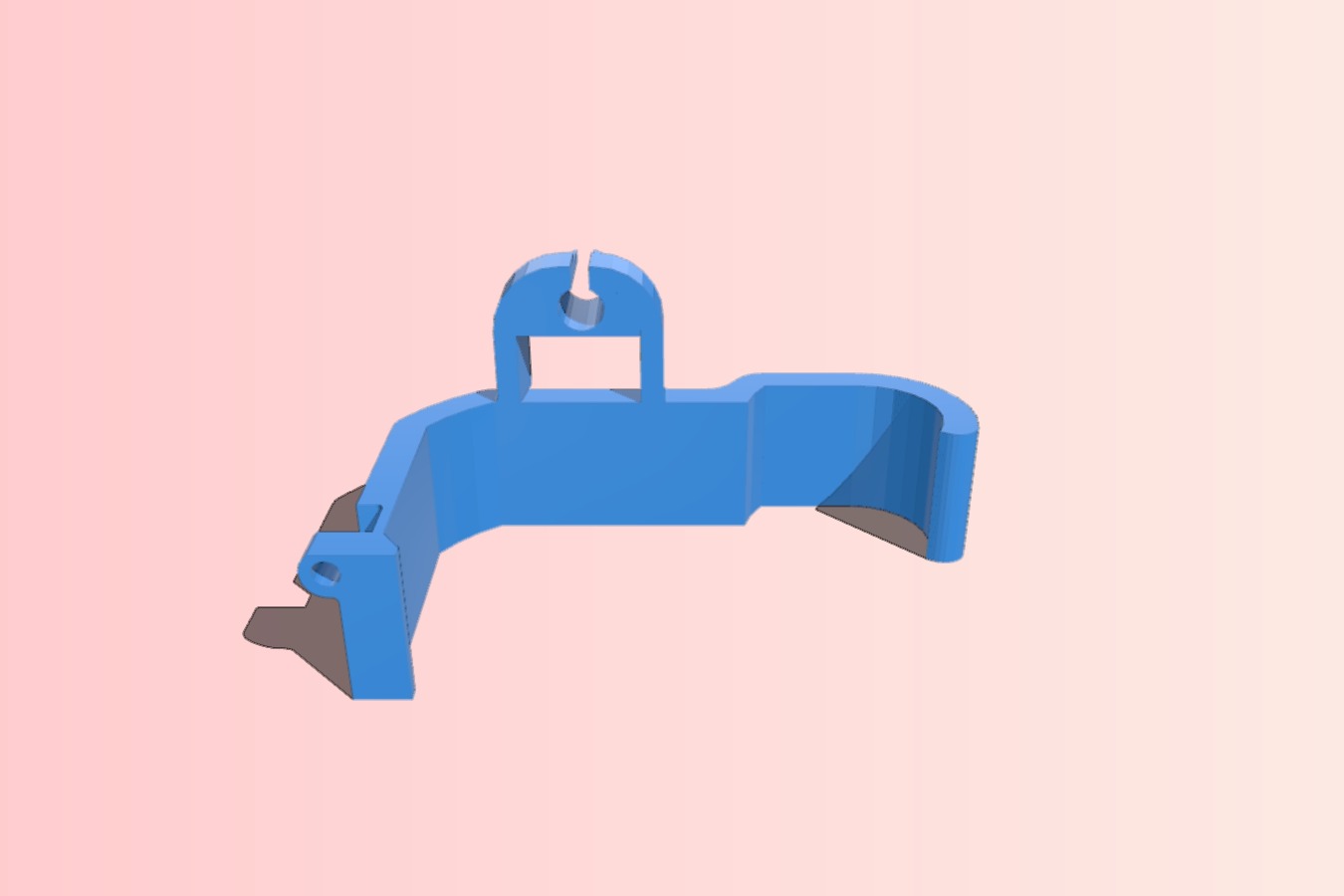 Prusa i3 extruder stiffener
