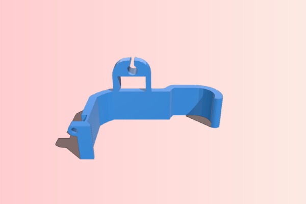 Prusa i3 extruder stiffener | 3d print model