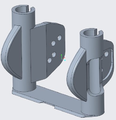 TBS V3 Frame accessories, DJI Camera | 3d print model