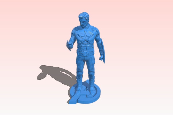 Captain America | 3d print model