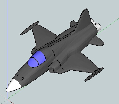 Northrop F-5 | 3d print model