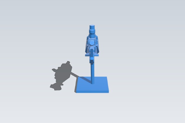 Thunder Road Gyrocopter The First Cold | 3d print model