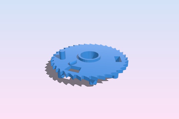 Set of Gears | 3d print model