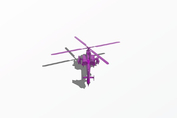 Ambassador Gunship aircraft | 3d print model