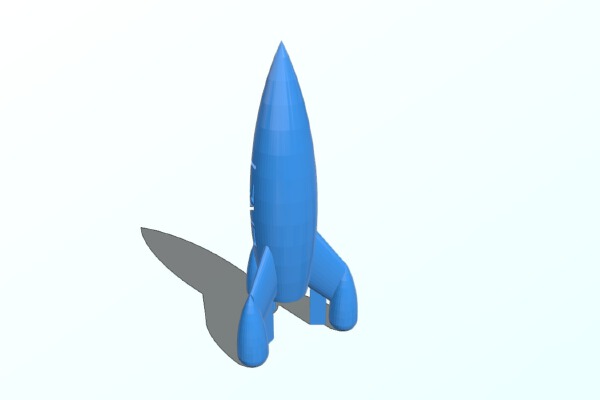 My Customized Personalized Rocket Ornament | 3d print model