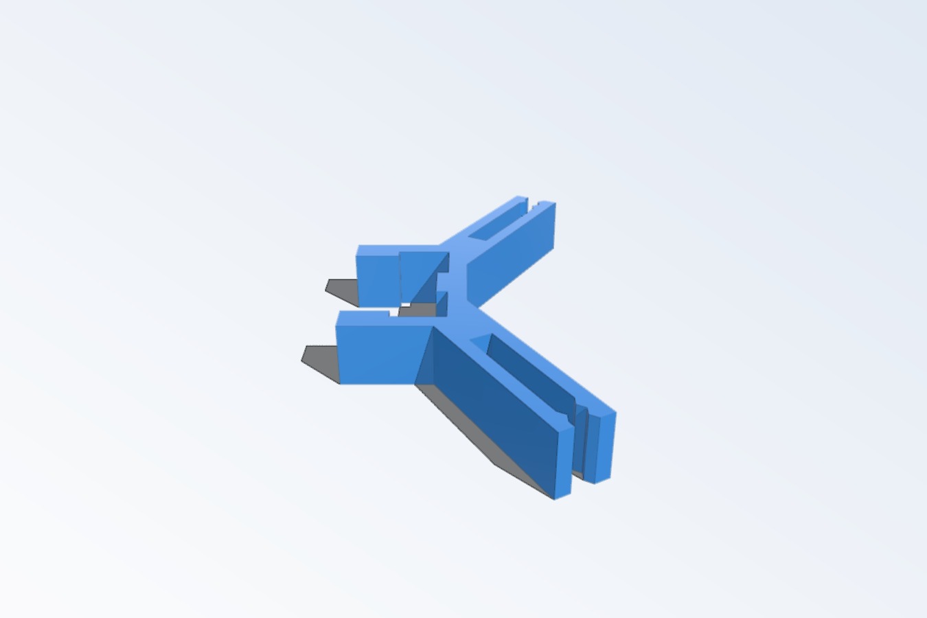 Kossel 2020 3mm Wall Clip