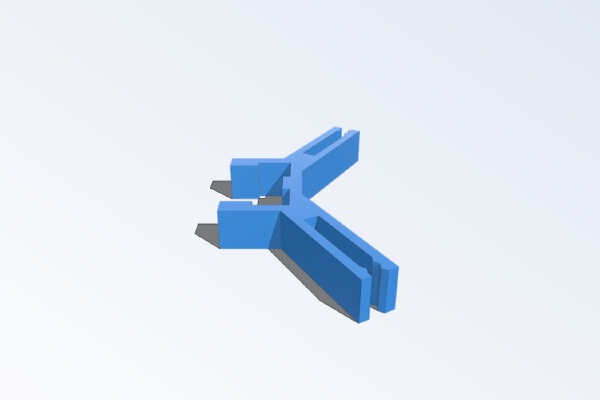 Kossel 2020 3mm Wall Clip | 3d print model