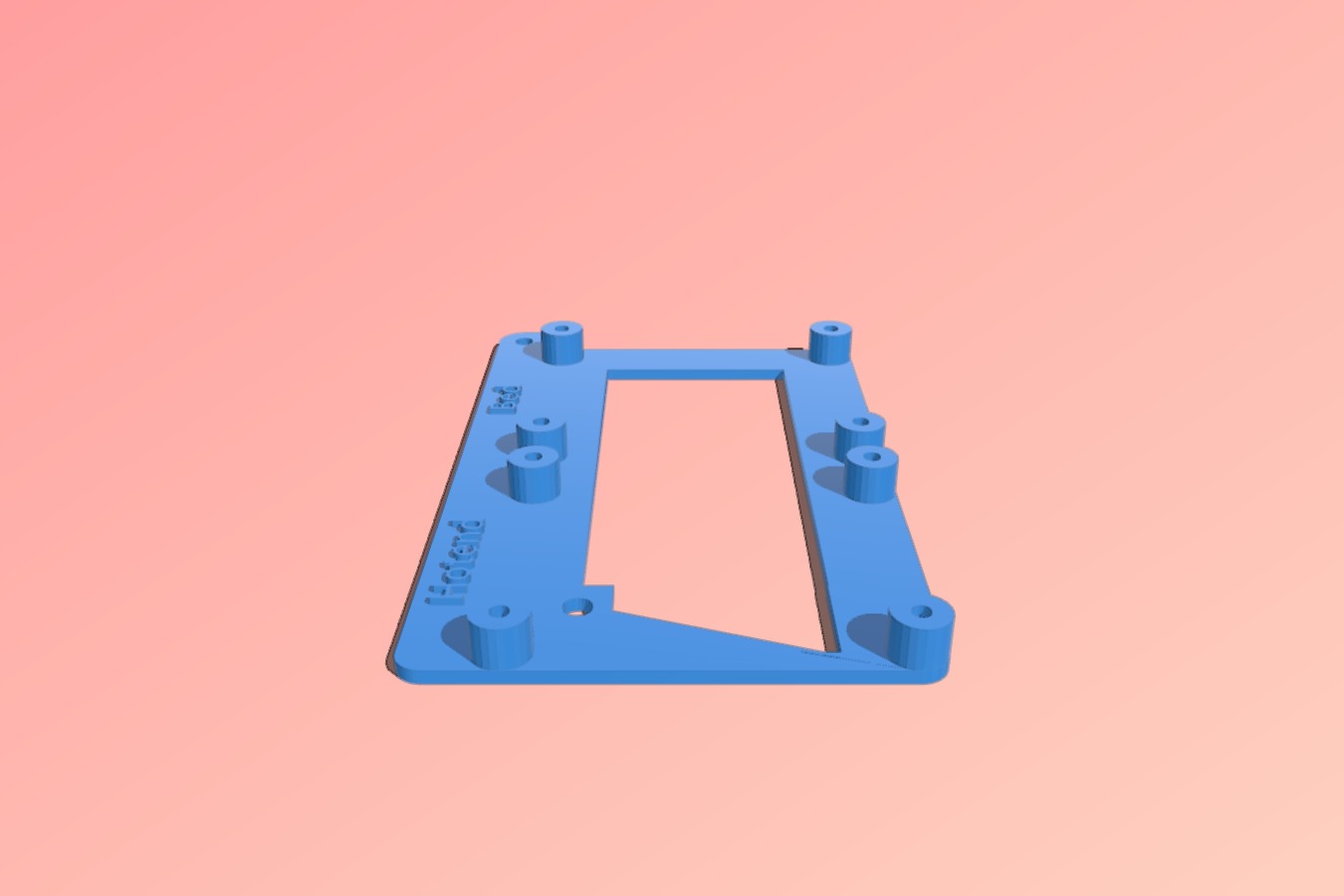 Anet A8 Dual Mosfet Mount