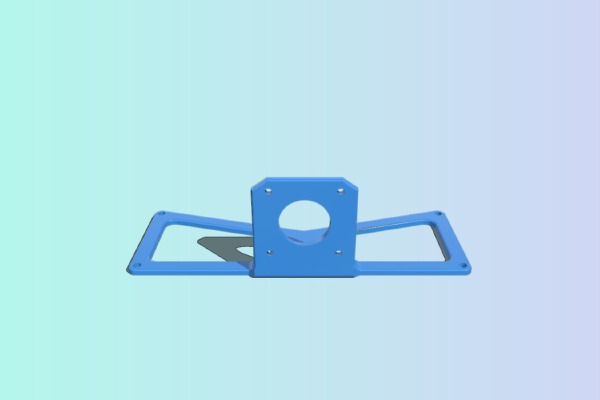 Anet A8 Rear Bowden LCD Mount | 3d print model