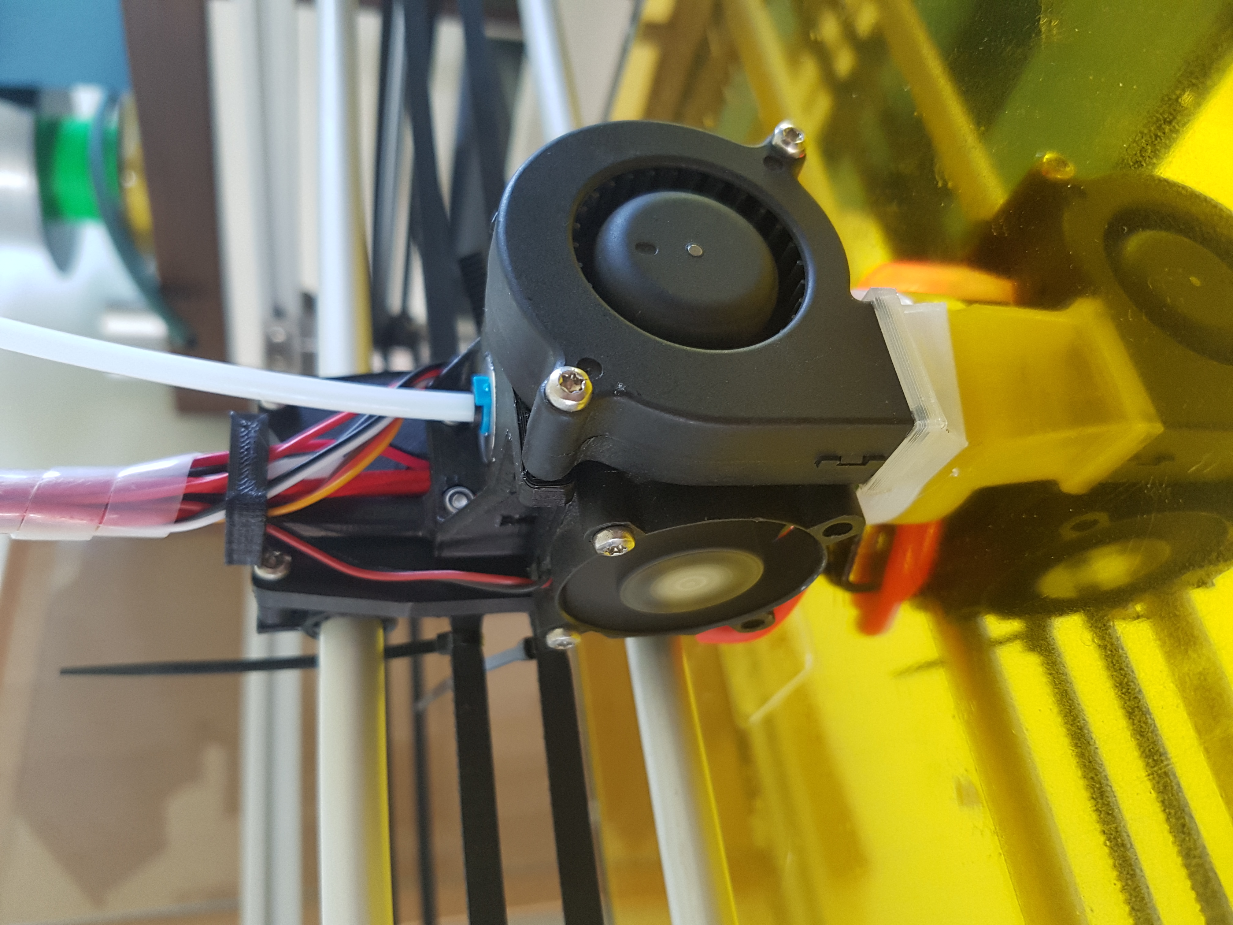 Hypercube BEAR x carriage and extruder