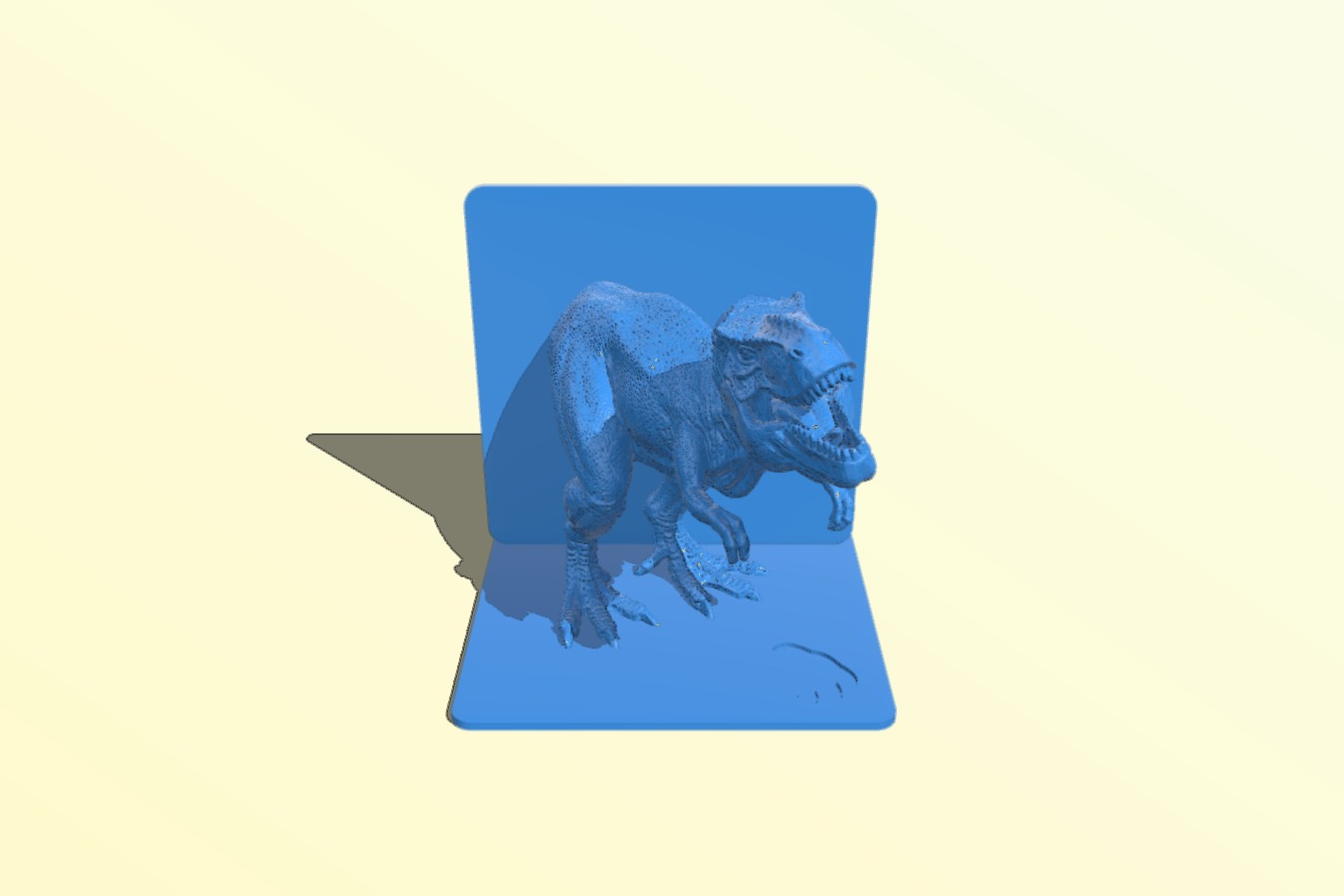 Tyrannosaurus Rex T-Rex Dinosaur Model Bookend