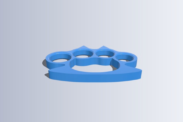 ergonomic knuckles | 3d print model