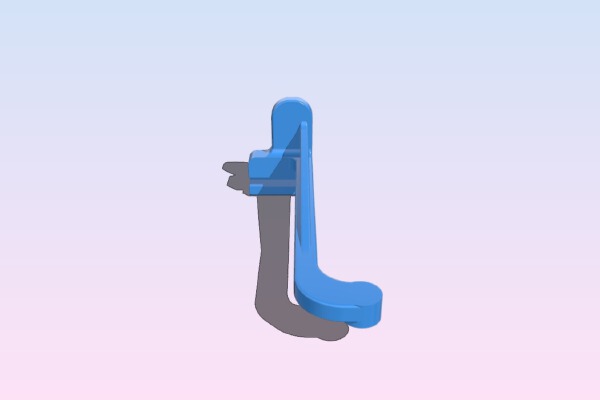 Anet A8 Reset Lever | 3d print model