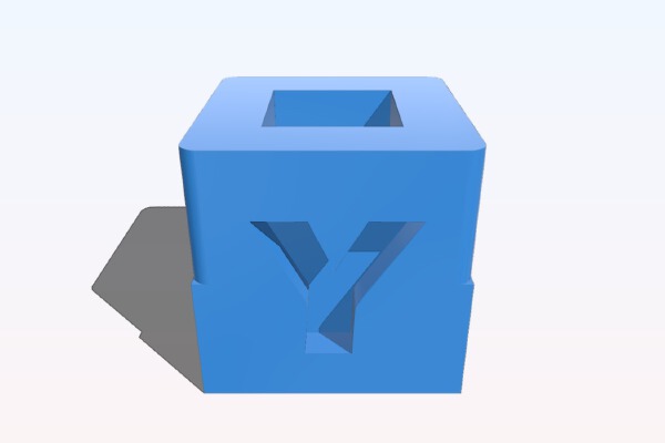 Calibration Cube 30n15mm | 3d print model