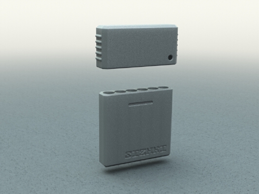 cigarette case | 3d print model