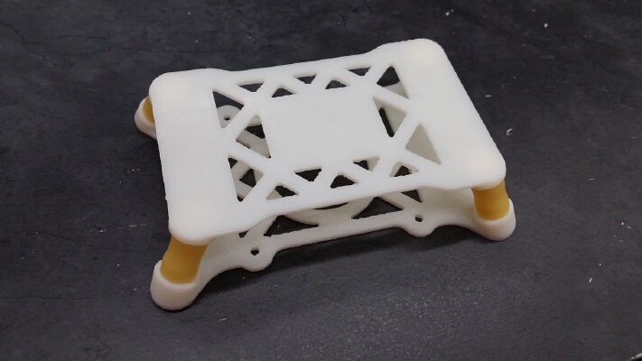 PixHawk Mount with custom vibration dampener | 3d print model