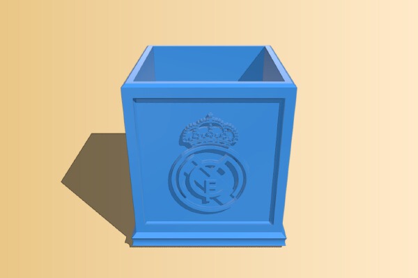 Bote Lapiceros Real Madrid | 3d print model