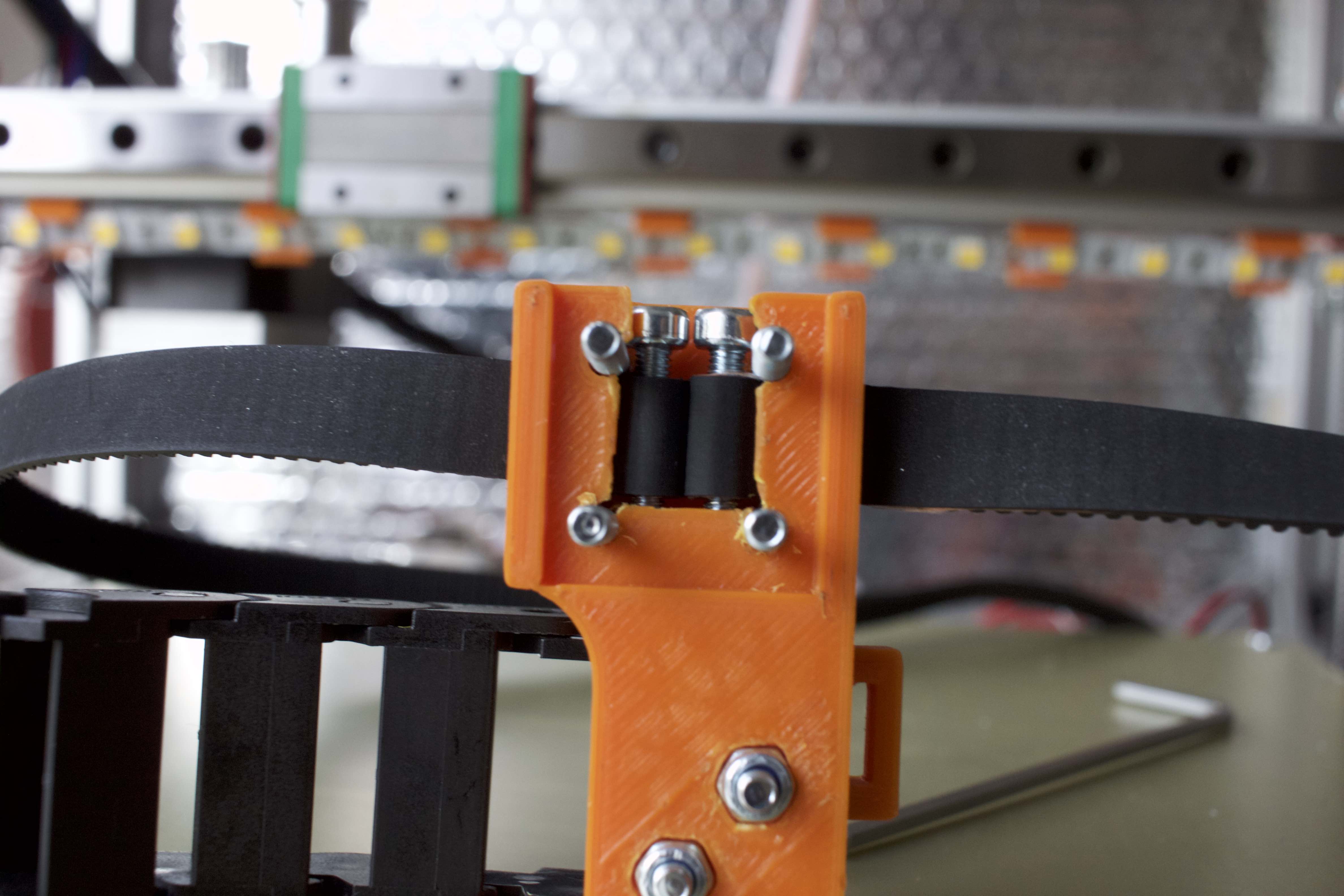 PetraPrinter: X Carriage - mgn12 on e3d titan 12mm inductive probe