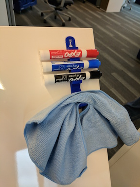 Dry Erase Marker Holder