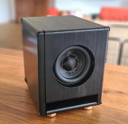 Mini Subwoofer 3'' | 3d print model