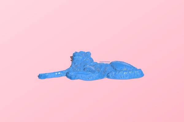Good-looking dog | 3d print model