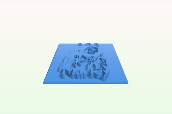 Plaque déco Bob Marley | 3d print model