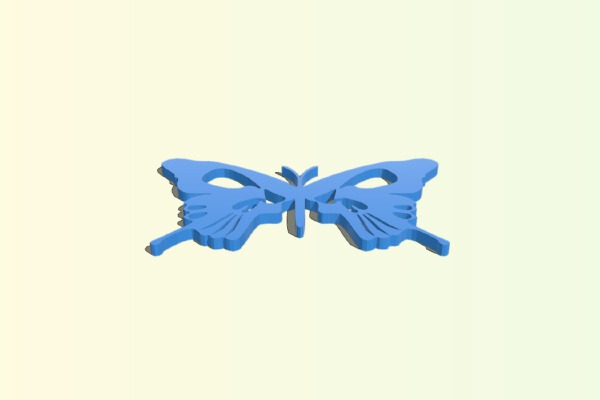 Hell's Butterfly | 3d print model