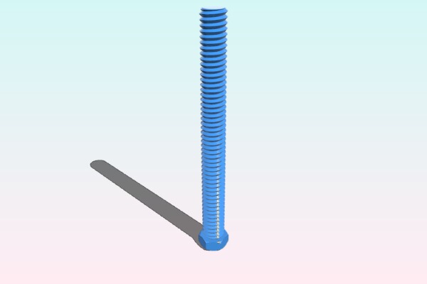  Bolt, 10 outer diameter | 3d print model