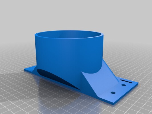 Dust Collection Port for Rigid Table Saw TS3650 | 3d print model