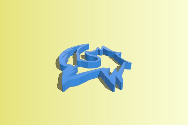 3D fox | 3d print model