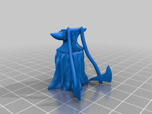 Dwarven phone holder | 3d print model