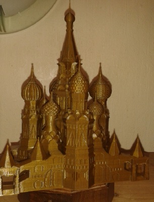 St Basil Cathedral Moscow | 3d print model