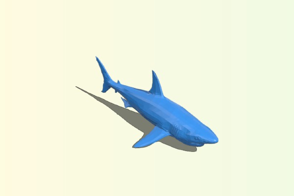 Great White Shark (AKA White Pointer) | 3d print model