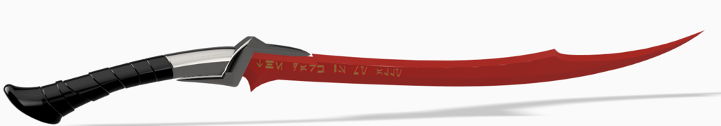 Medieval Asajj Ventress Sword | 3d print model