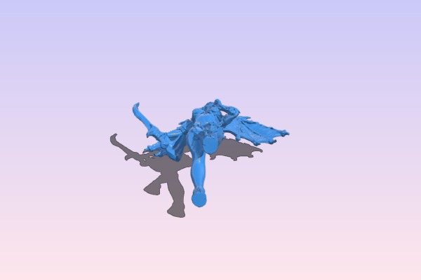 Pin Up Temptress | 3d print model