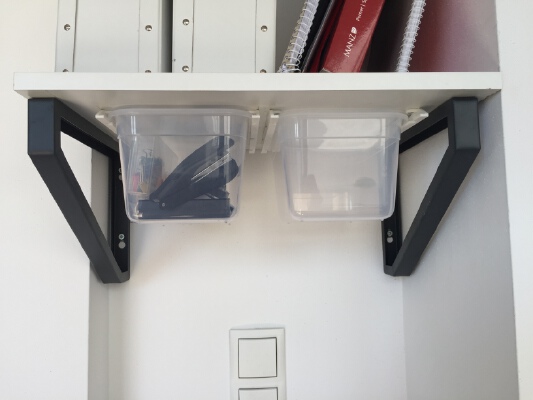 Drawer rails for plastic boxes | 3d print model
