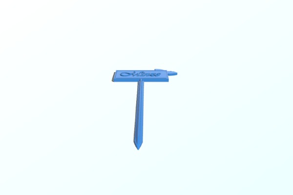 Signs for your flowerbox | 3d print model