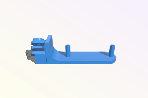 Support part of Traxxas TQi Link Smartphone Holder | 3d print model