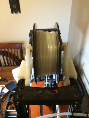 Lulzbot TAZ Top Spool Holder | 3d print model