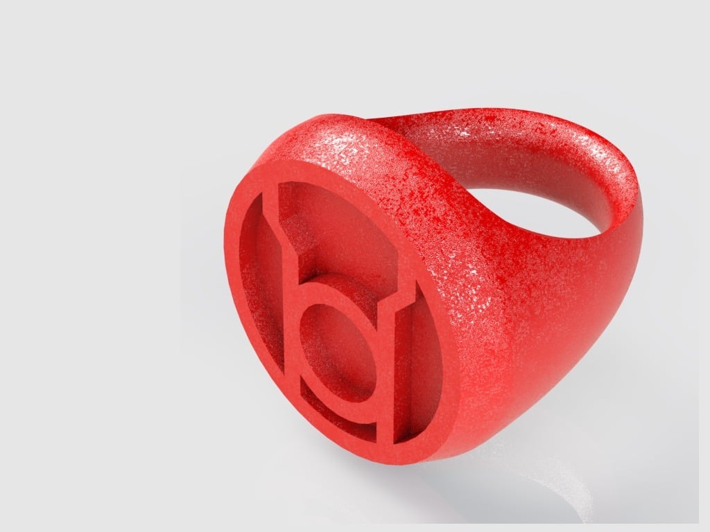Red Lantern Ring