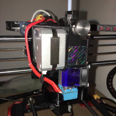 CiiiCooler remix for Wanhao Titan Extruder_V6 mount | 3d print model