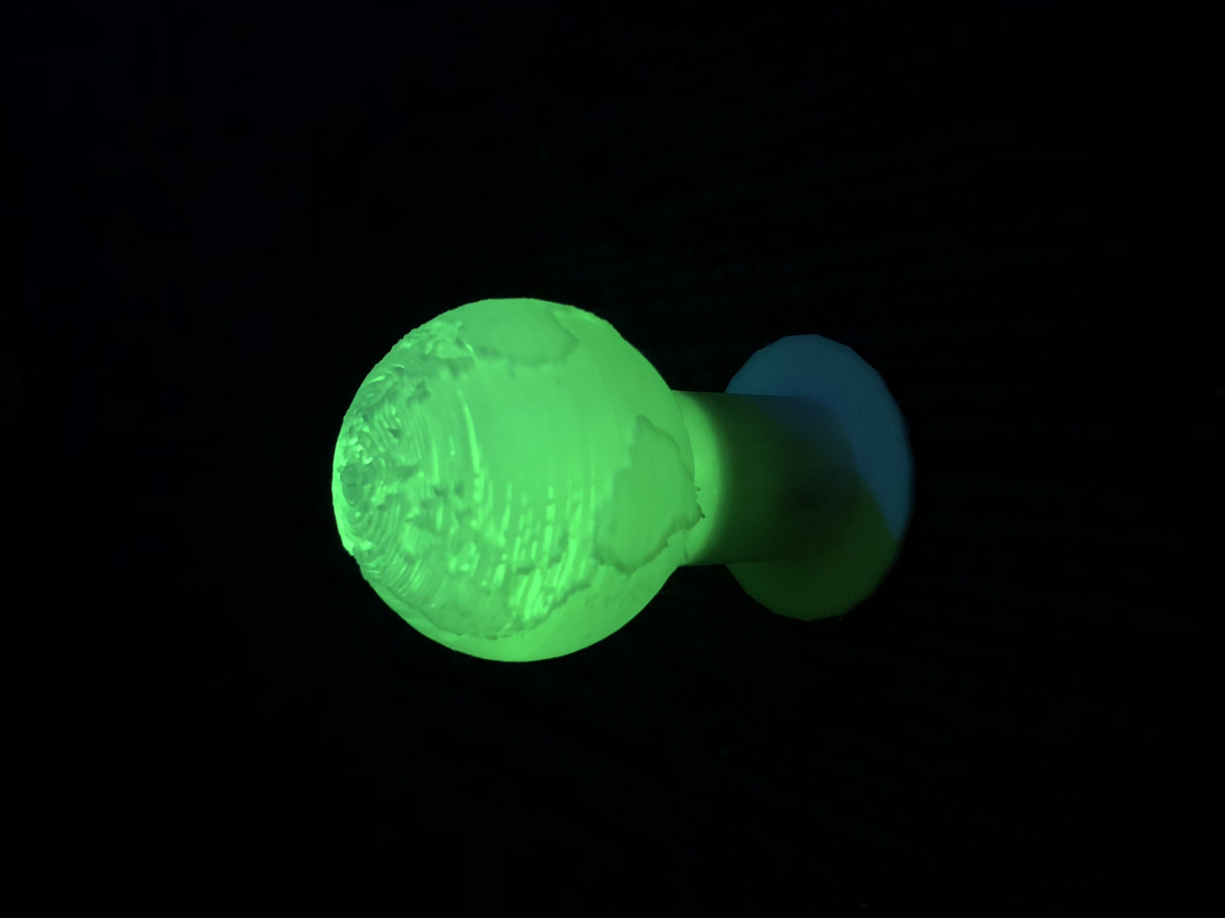 Globe Lamp with Pedestal