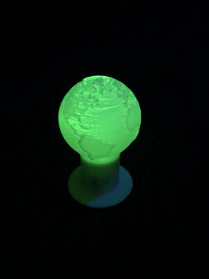 Globe Lamp with Pedestal | 3d print model