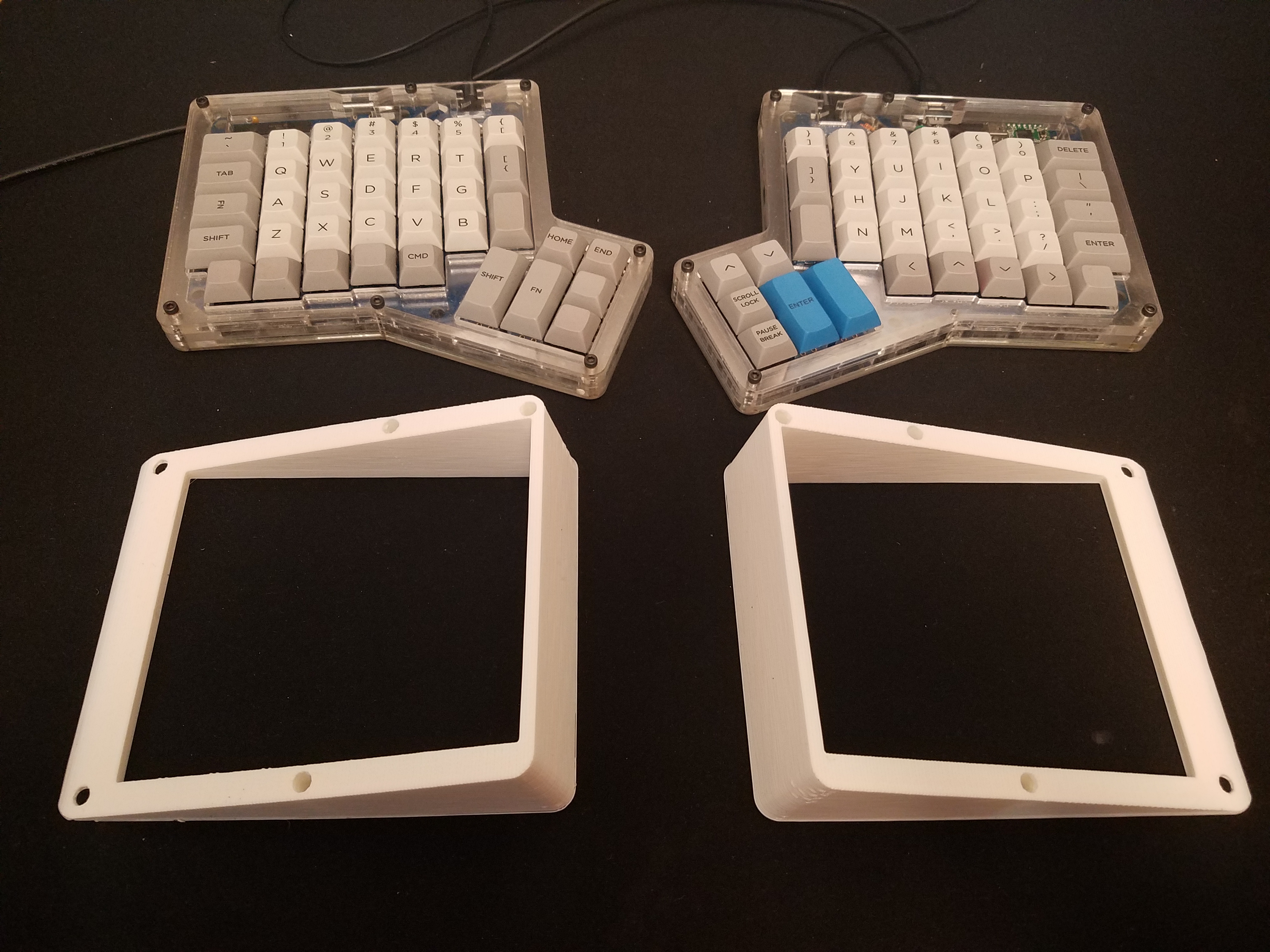 Extended Ergodox Tent