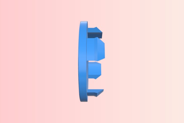 Alzor Replacement Wheel Center Cap ~62.6mm | 3d print model